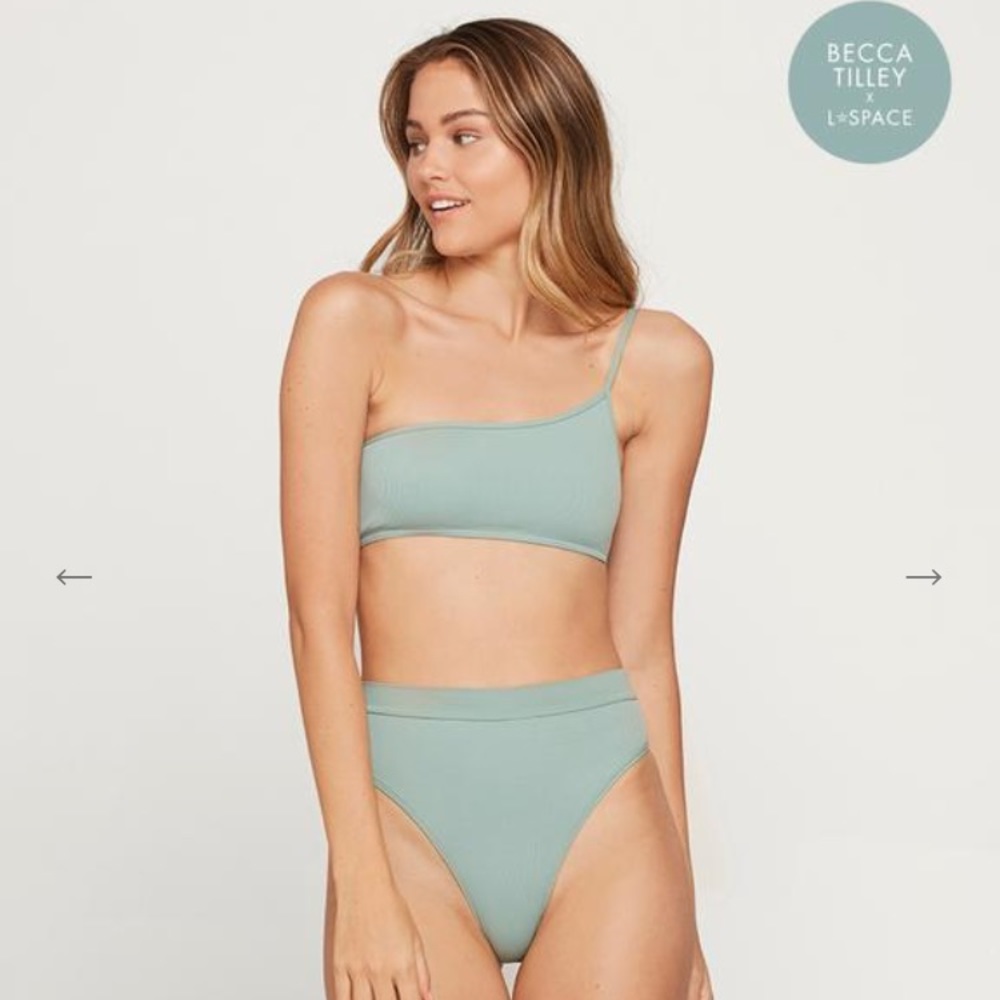 L*Space x Becca Tilley Top in Reef Green